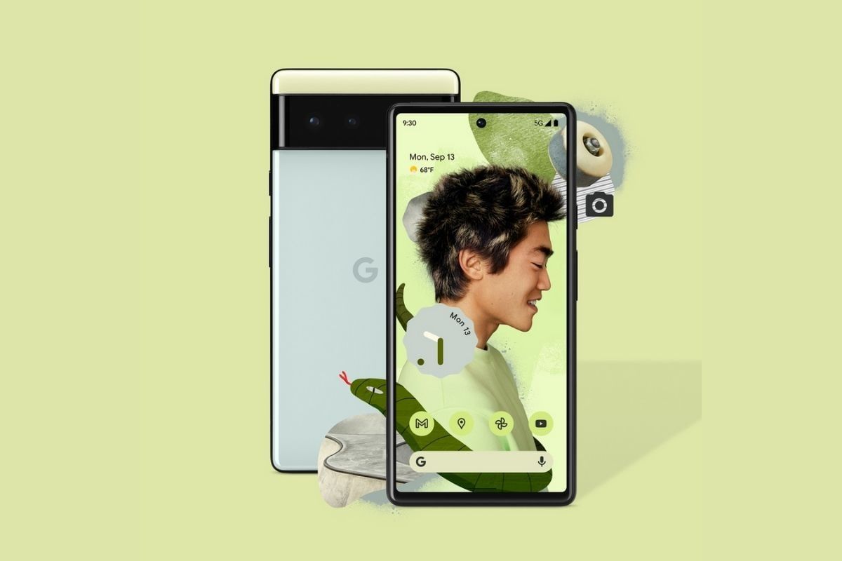 High-res ad image of Pixel 6 (News18 gallery)