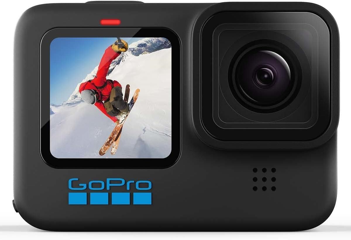 Amazon.com : GoPro HERO10 Black - Waterproof Action Camera with Front LCD  and Touch Rear Screens, 5.3K60 Ultra HD Video, 23MP Photos, 1080p Live  Streaming, Webcam, Stabilization : Electronics