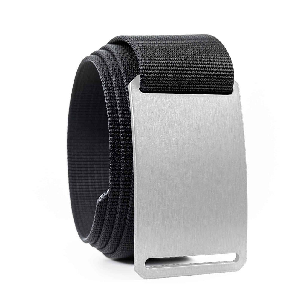 GRIP6 Classic Series Belt - Granite Buckle with Black Strap