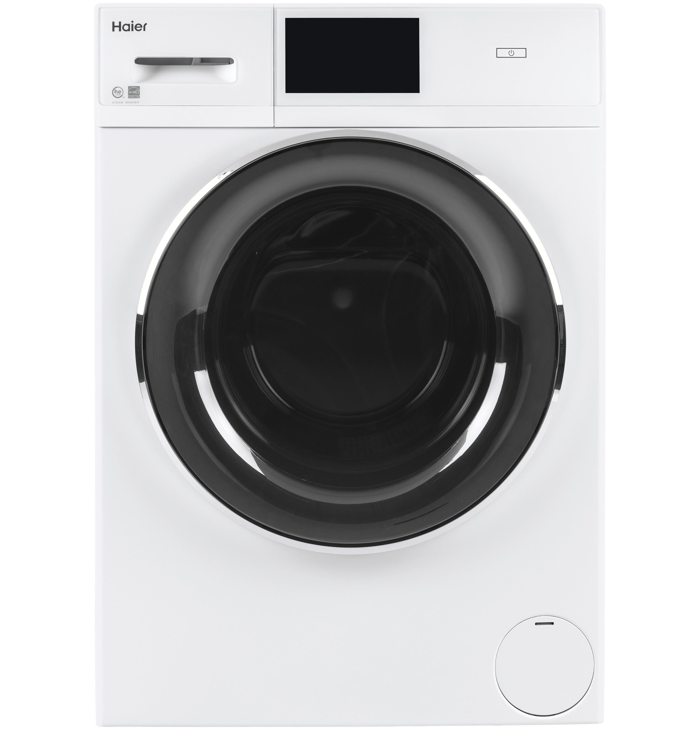 Haier ENERGY STAR® 2.4 Cu. Ft. Smart Frontload Washer QFW150SSNWW (S&D)