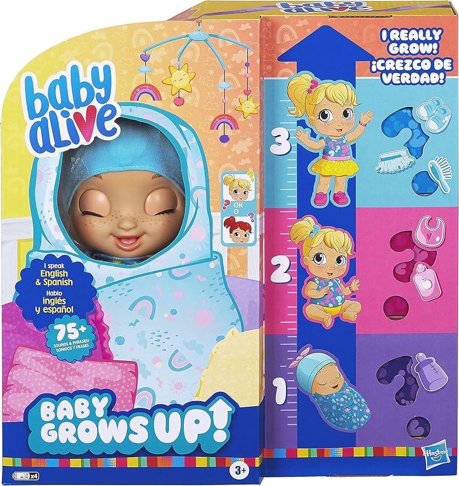 Amazon.com: Baby Alive Baby Grows Up Happy : Toys & Games