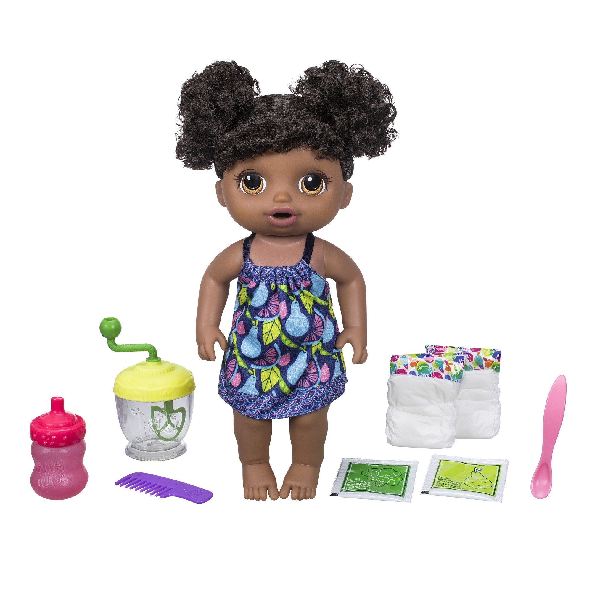 Amazon.com: Baby Alive Sweet Spoonfuls Baby Doll Girl (AA) : Toys & Games