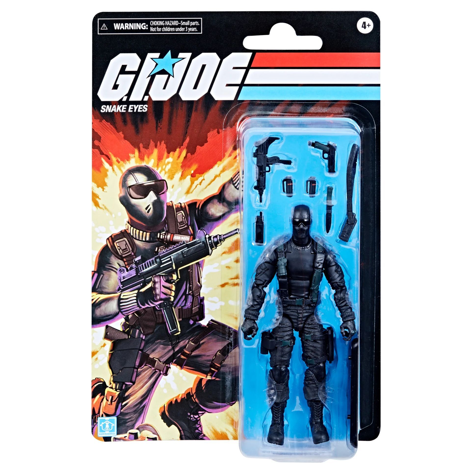 G.I. Joe Classified Series Snake Eyes Action Figure (Hasbro Pulse)