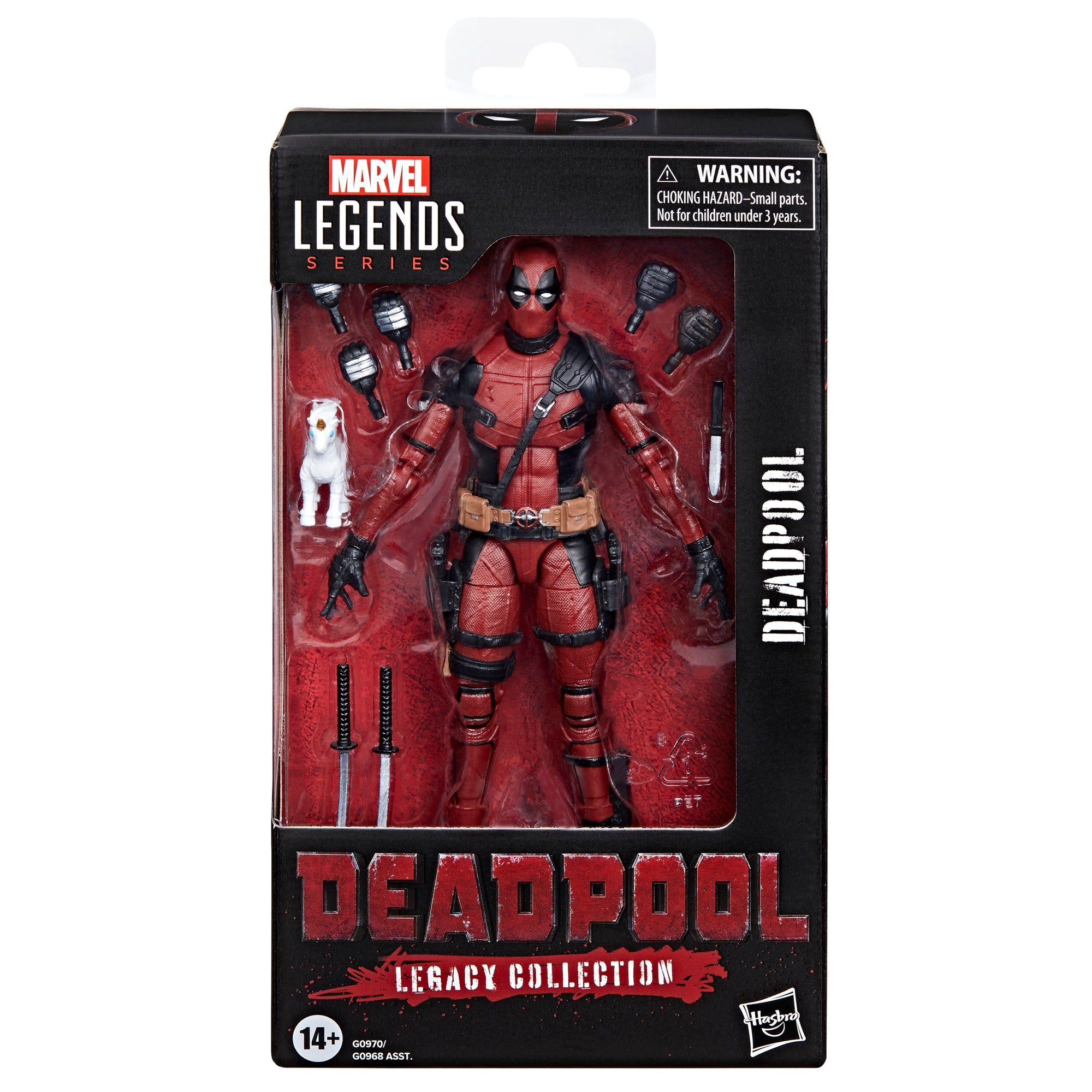 Marvel Legends Deadpool Legacy Collection – packaging/front