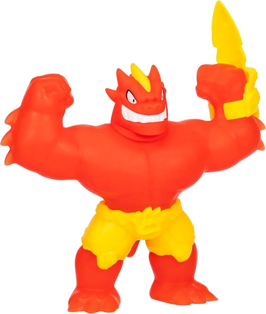 Heroes of Goo Jit Zu Meteor Madness, Stretchy Blazagon Action Figure, with  Unique Scrunchy Goo Filling & Meteor Battle Gauntlet, Sensory Toy That  Stretch Up to 3X Its Size : Toys & Games - Amazon.com