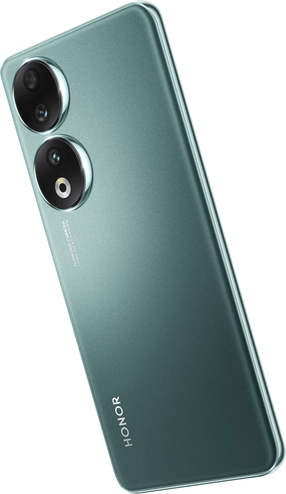HONOR 90 official back view (Green)