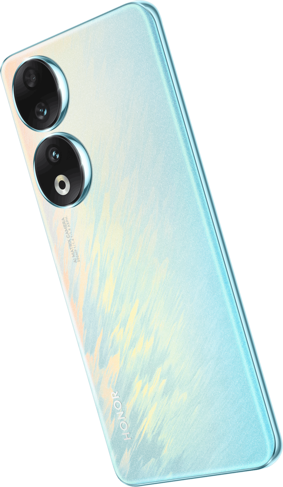 HONOR 90 official back view (Blue)