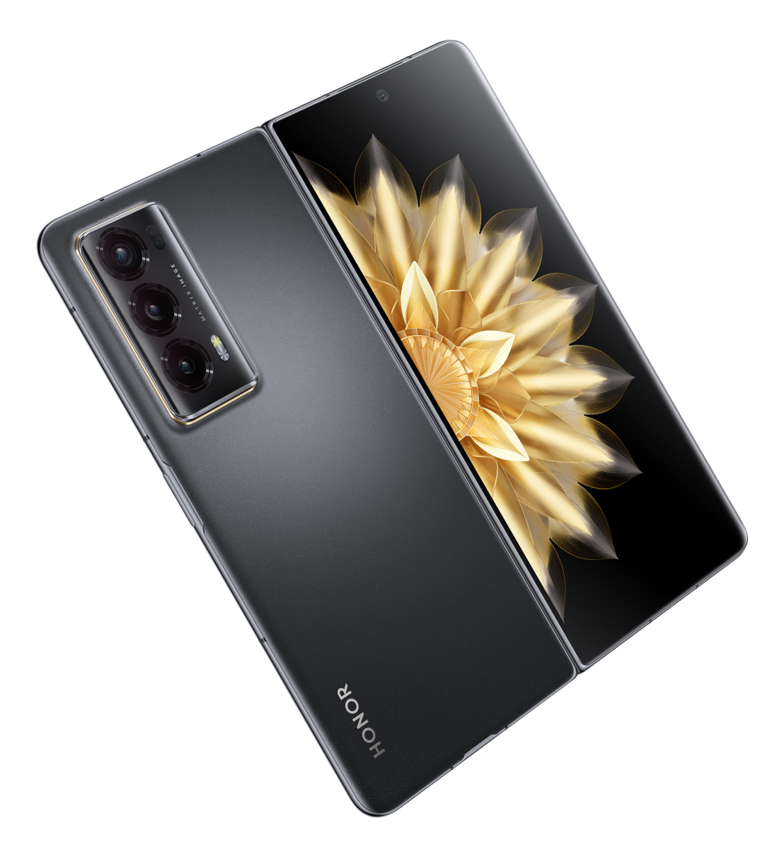 HONOR Magic V2 color/finish render (black) | HONOR Global