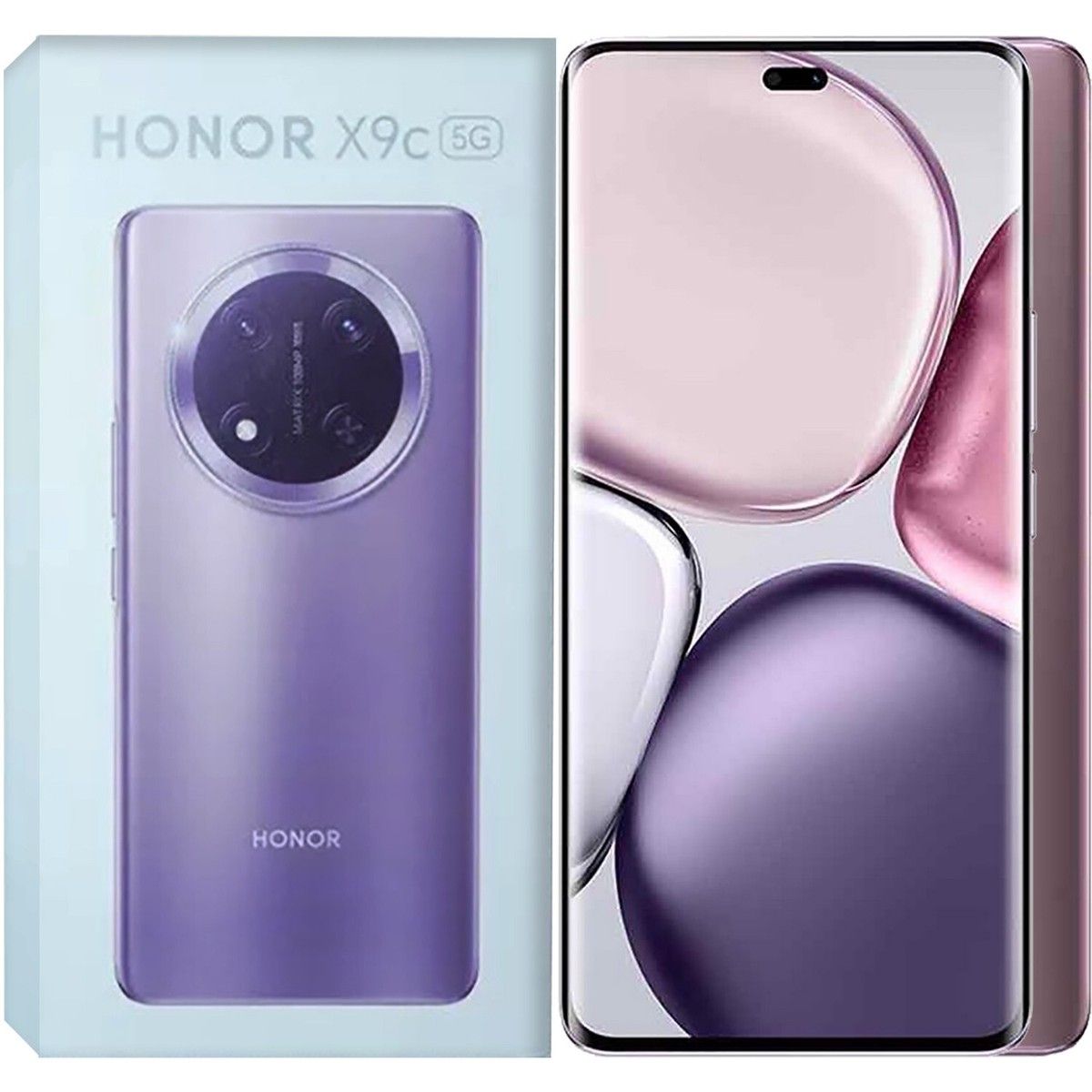 Honor X9C 5G Titanium Purple 256GB + 12GB Dual-SIM Unlocked GSM NEW