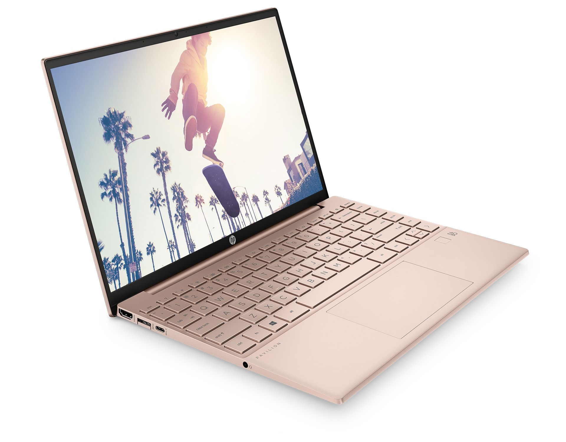 HP Pavilion Aero 13-be - lifestyle/hero image (pink)