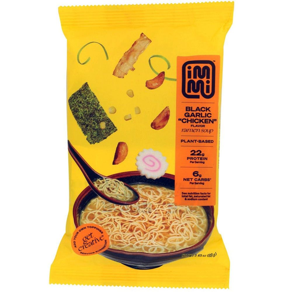 Immi Black Garlic Chicken Ramen (front)