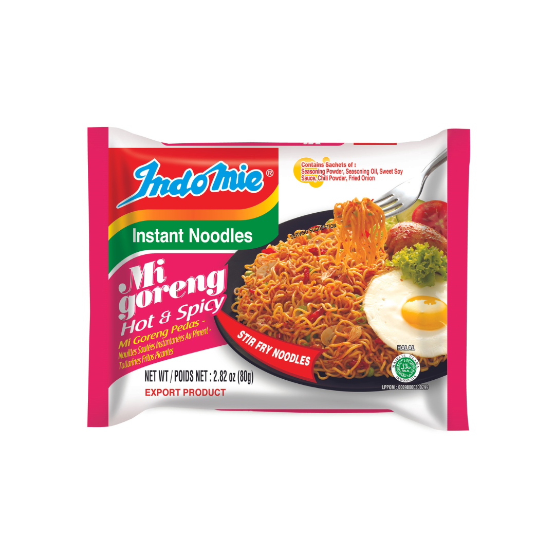 Indomie Hot & Spicy Mi Goreng – single pack hero image