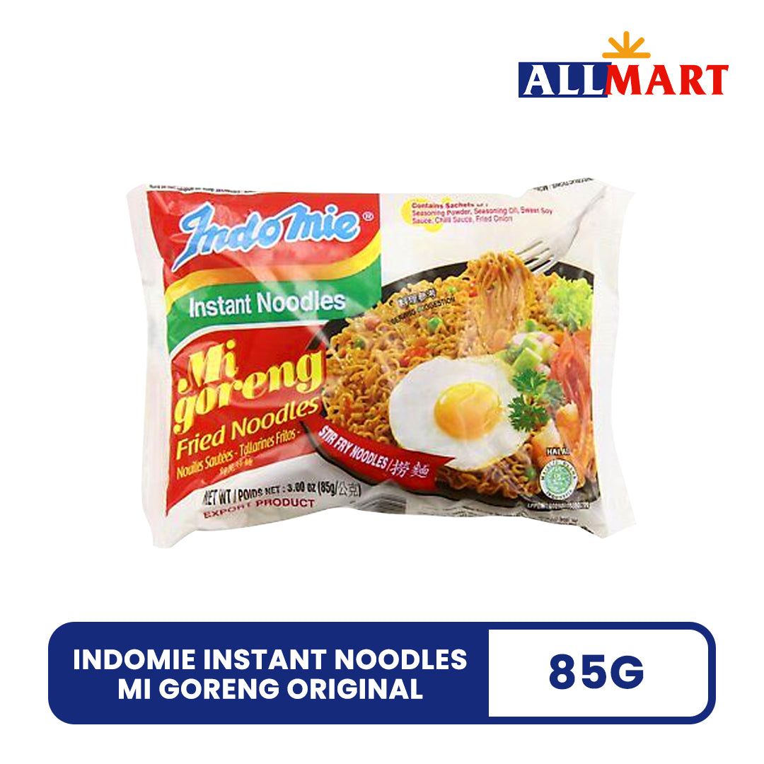 Indomie Instant Noodles Mi Goreng Original 85g - packshot