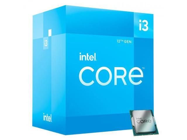 Intel Core i3-12100 - Core i3 12th Gen Alder Lake Quad-Core 3.3 GHz LGA 1700 Processor 60W Intel UHD Graphics 730 Desktop Processor - BX8071512100