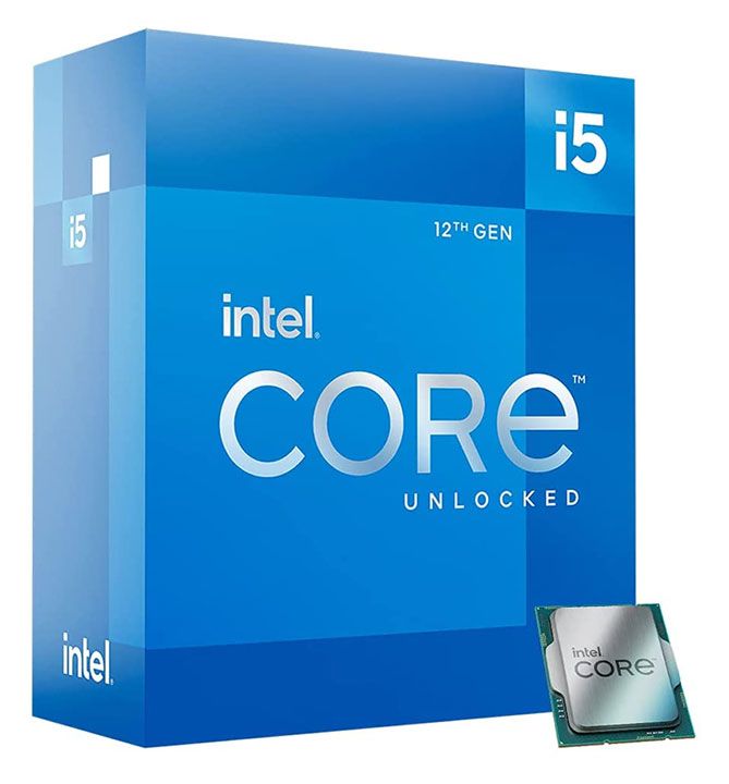 Intel Core i5-12600K retail box (unboxing photo)