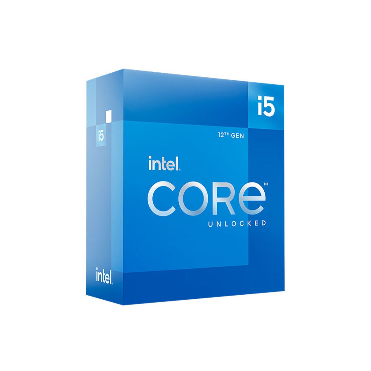Intel Core i5-12600K product hero image (box)