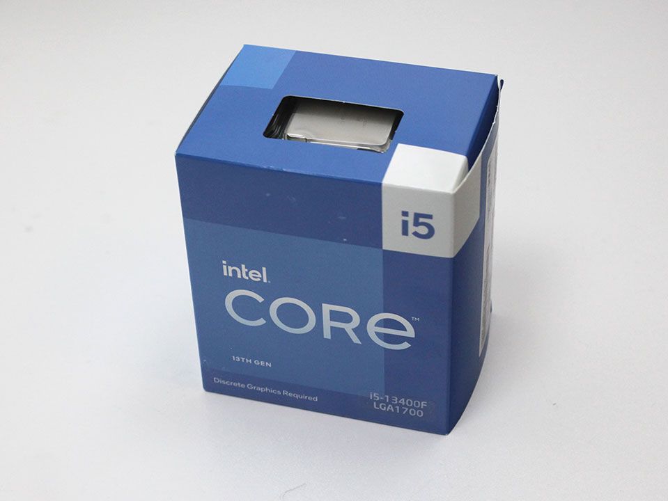 Intel Core i5-13400F retail box (front) photo