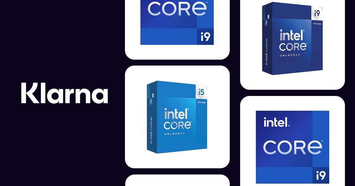 Intel Raptor Lake (2022) CPUs - Best deals on Klarna US