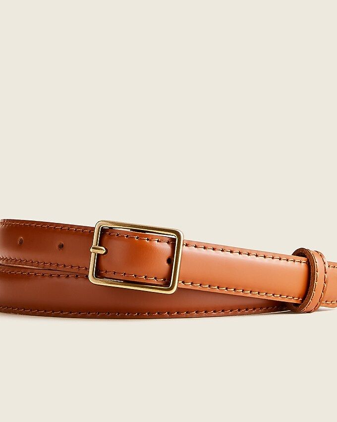 J.Crew Slim Italian Leather Belt Hero Shot