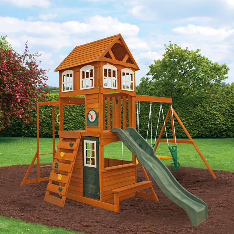 Kidkraft Cranbrook Wooden Swing Set / Playset