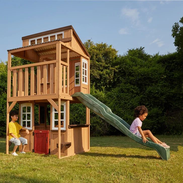 Cedar Summit by Kidkraft Lofty Heights Playhouse | Costco