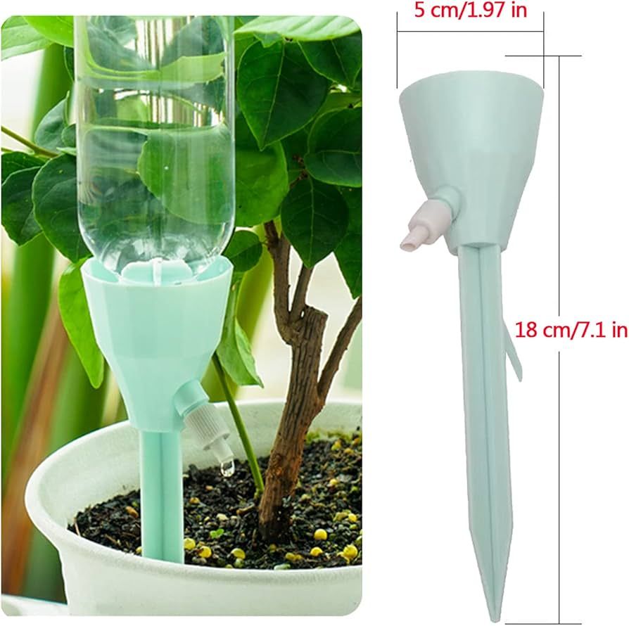 Amazon.com : Wonglea New Upgraded Plant Self Watering Spikes,Adjustable Plant  Watering Devices with Slow Release Control Switch Water Dripper,Watering  Planter Insert,Automatic Plant Waterer for Vacations (6) : Patio, Lawn &  Garden