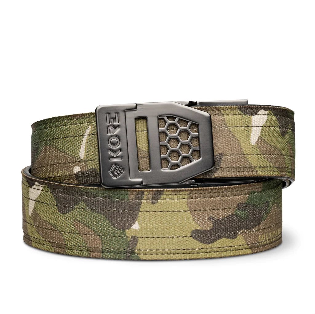 Kore Essentials EDC Belt & Buckle - X6 Gunmetal series
