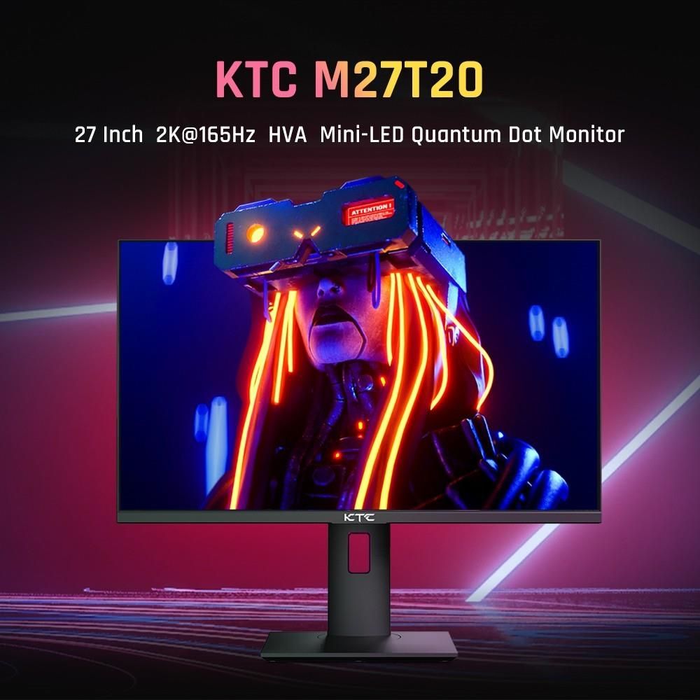 KTC M27T20 Mini-LED Gaming Monitor product photo