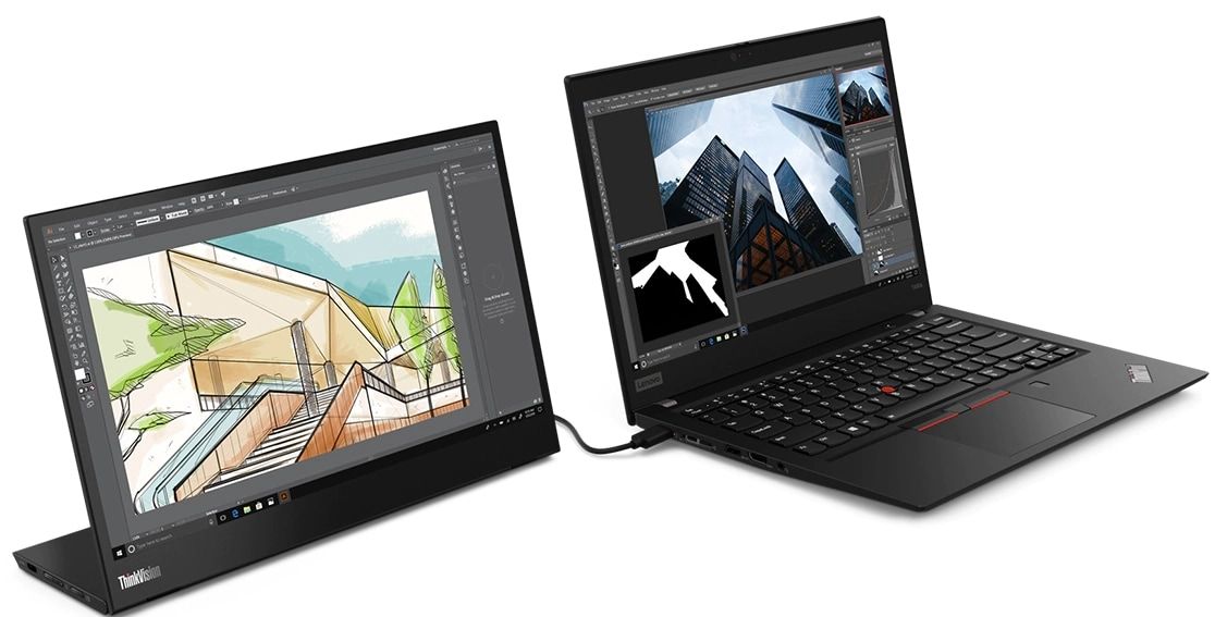 ThinkVision M14 product image (official Lenovo)