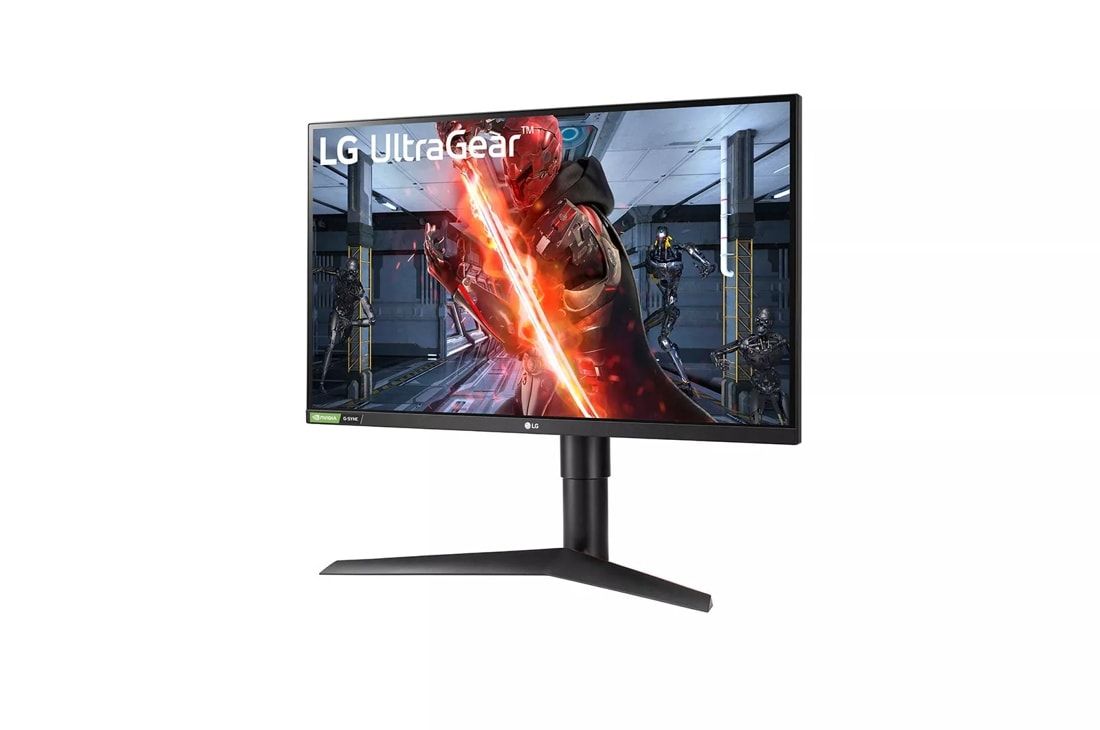 LG 27GL83A-B – official LG USA gallery (rear/ports angle)