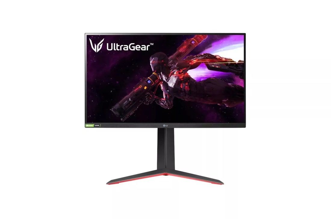 LG 27-inch UltraGear HDR Monitor - 27GP850-B (front/hero)