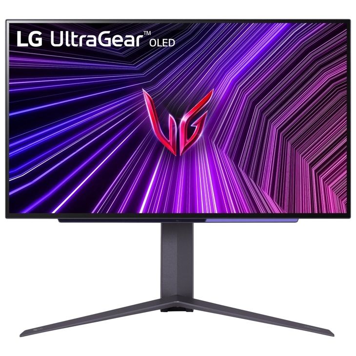 LG 27GR95QE-B gallery image (front hero)