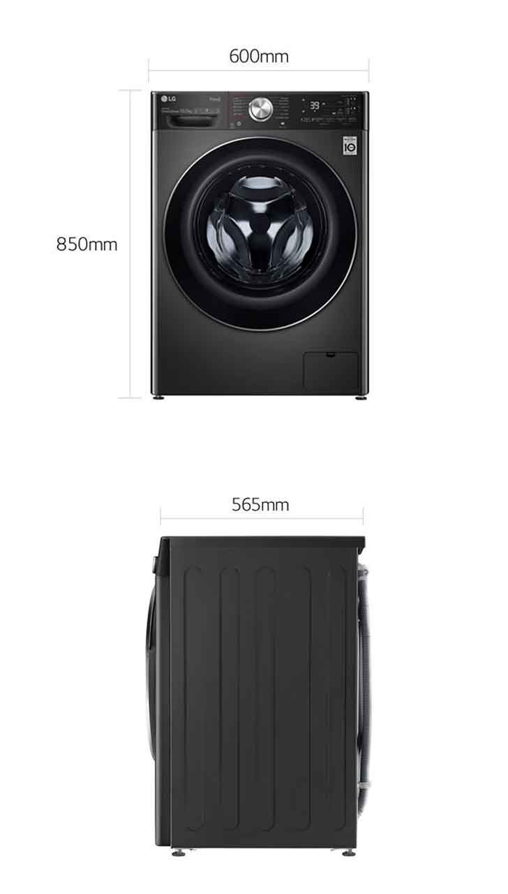 10.5kg Washing Machine AI DD™ - F6V1110BTSA | LG UK