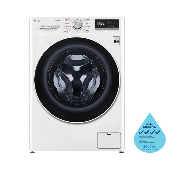 LG FV1409S4W FRONT LOAD WASHER (9KG)