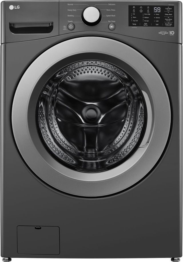 LG WM3470CM 5.0 Cu. Ft. Mega Capacity Front Load Washer Black
