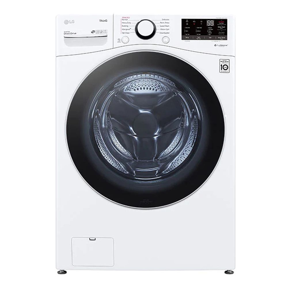 LG 4.5 cu. ft. Ultra Large Capacity Smart wi-fi Enabled Front Load Washer with Built-In Intelligence & Steam Technology