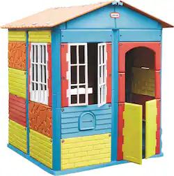 Little Tikes Build a House Customizable Play House 645846M - Best Buy