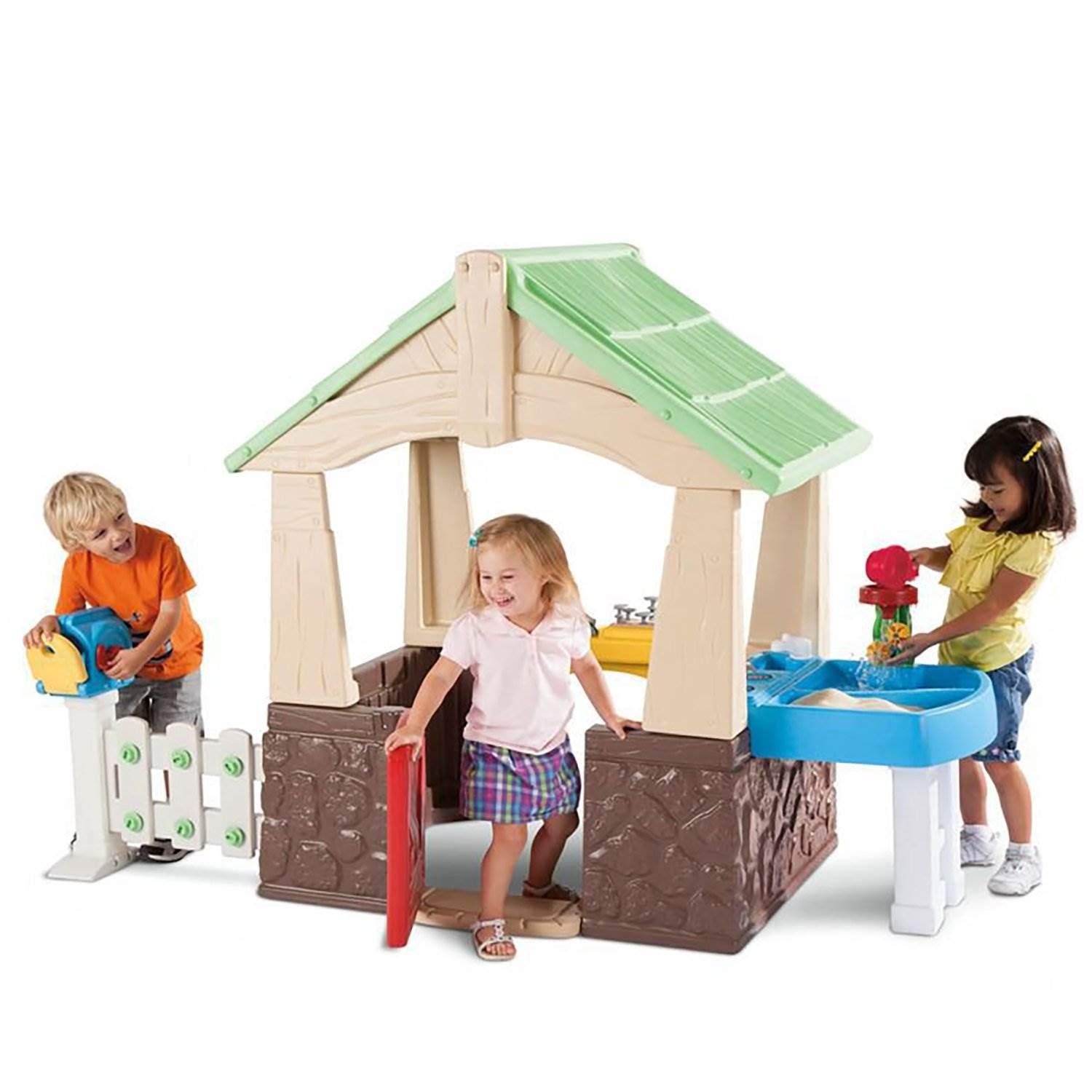 Amazon.com: Little Tikes Deluxe Home and Garden Playhouse : Toys & Games