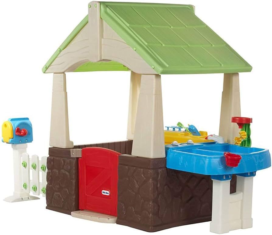 Amazon.com: Little Tikes Deluxe Home and Garden Playhouse : Toys & Games