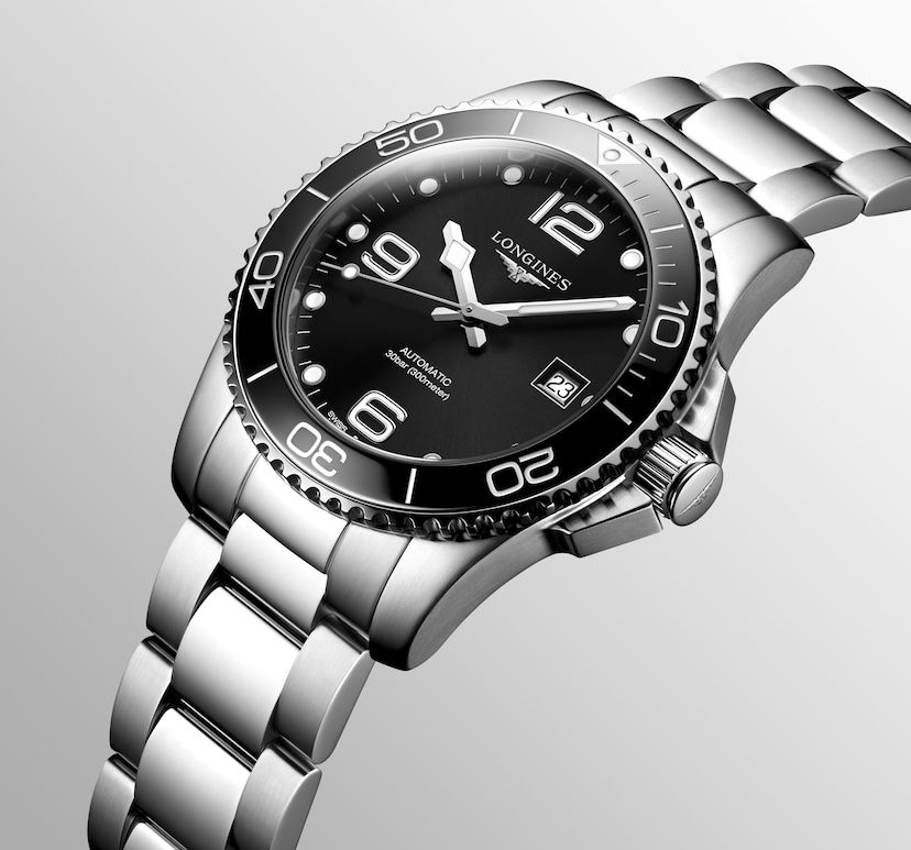 HYDROCONQUEST | Ø 41.00 mm, Sunray Black | L3.781.4.56.6 | LONGINES US