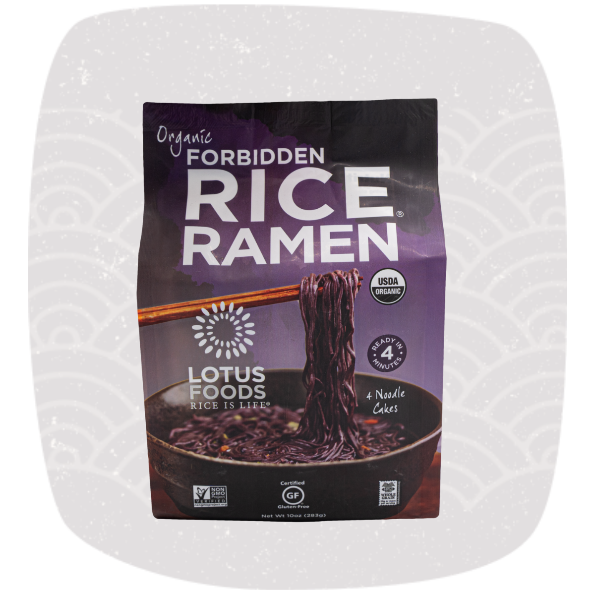 Forbidden Rice Ramen (product pack shot)