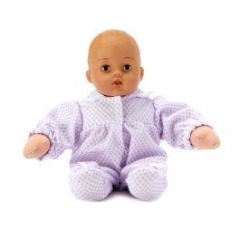 Baby Huggums Doll, Lavender Check, Medium Skin Tone
