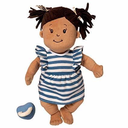 Baby Stella Beige Doll with Brown Hair - MHTOY