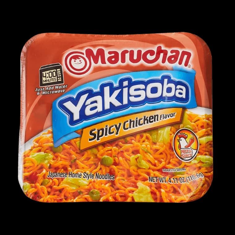 Spicy Chicken Flavor Yakisoba - hero pack shot