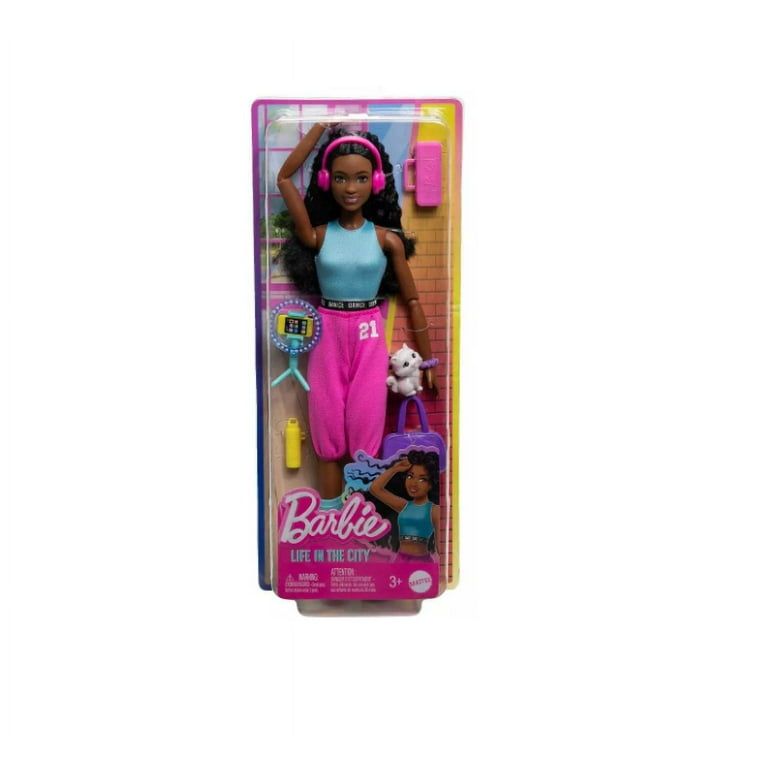 Mattel Barbie Brooklyn Roberts Doll Wearing Dance Outfit with Leg Warmers  and Kitten - Walmart.com