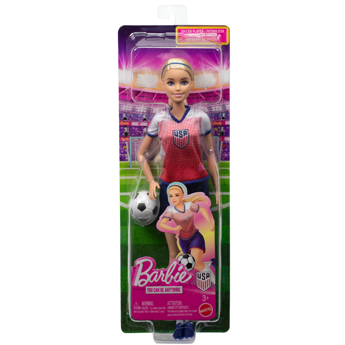 Barbie: Careers - Ussf Soccer Player Fashion Doll