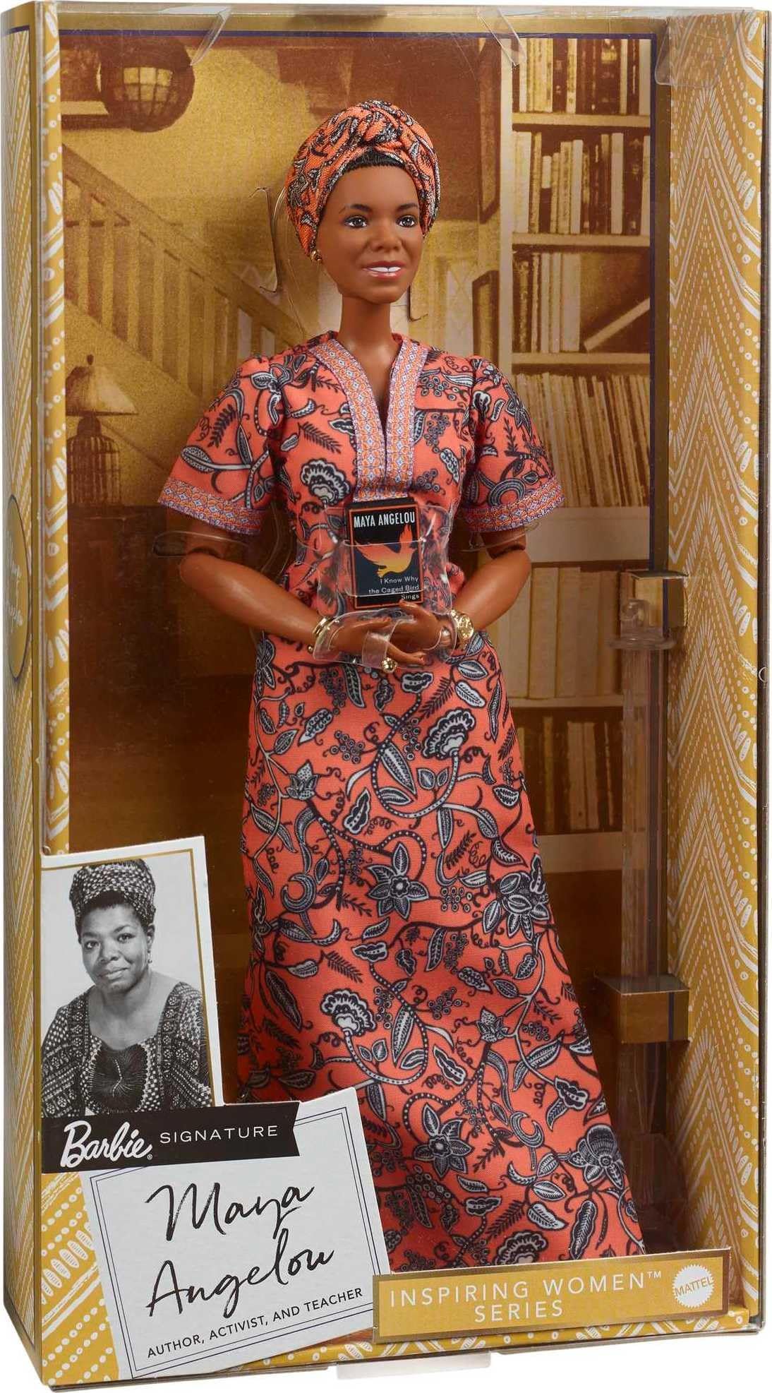 Amazon.com: Mattel - Barbie Inspiring Women: Maya Angelou : Toys & Games