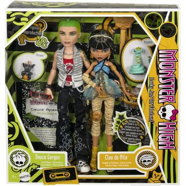 Monster High Deuce Gorgon & Cleo De Nile Creeproduction Fashion Doll 2 Pack  2024 | eBay