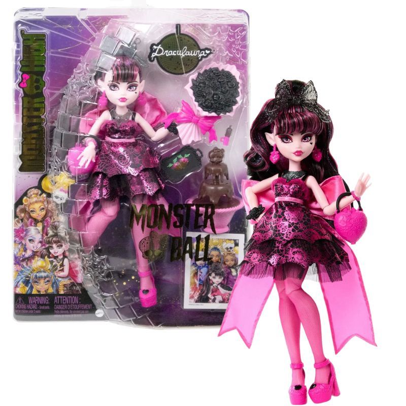 Monster High Monster Ball Draculaura Doll