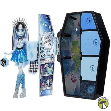 Monster High Skulltimate Secrets Fearidescent Series Doll & Acces. Frankie Stein
